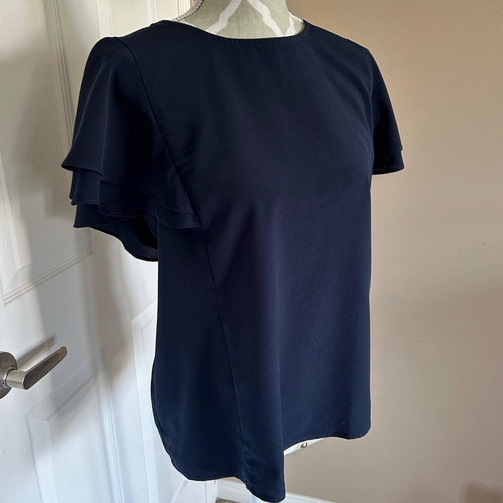 Banana Republic Flutter Sleeve Blouse